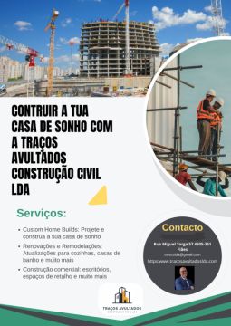 Traços Avultados Construção Civil Lda - Santa Maria da Feira - Instalação de Ventoinha