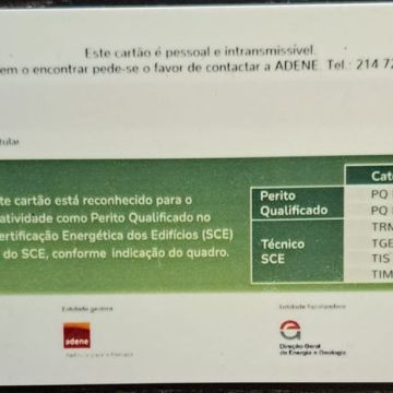 Luís Carvalho - Guimarães - Calificación energética de viviendas