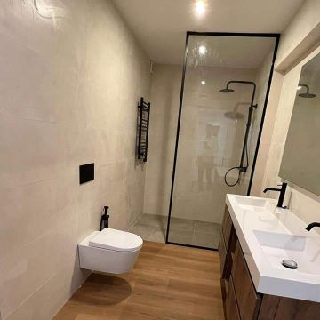 L&berg remodelação, microcimento e pinturas. - Loures - Bathroom Remodel