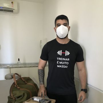 Thiago Santos - Porto - Treino de TRX