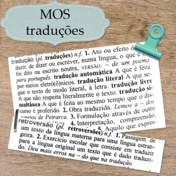 MOS Traduções - Porto - Übersetzung