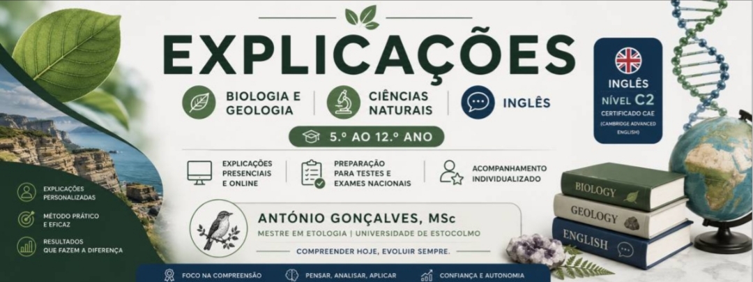 António Gonçalves - Coimbra - Tutorías de biología