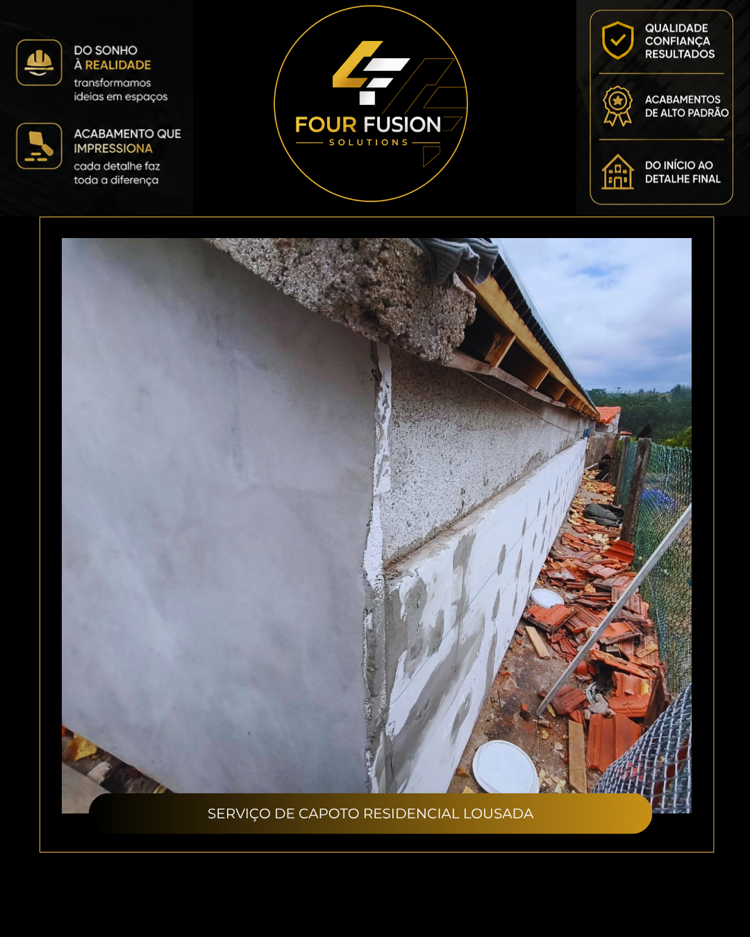 Four Fusion Solutions - Lousada - Reparação e Texturização de Paredes de Pladur