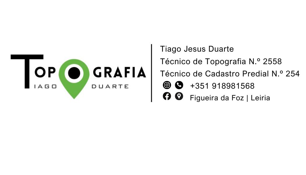 Topógrafo - Tiago Duarte - Figueira da Foz - Serviço de Topografia