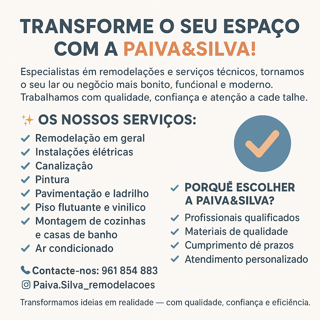 Paiva&Silva - Torres Vedras - Instalar Ar Condicionado