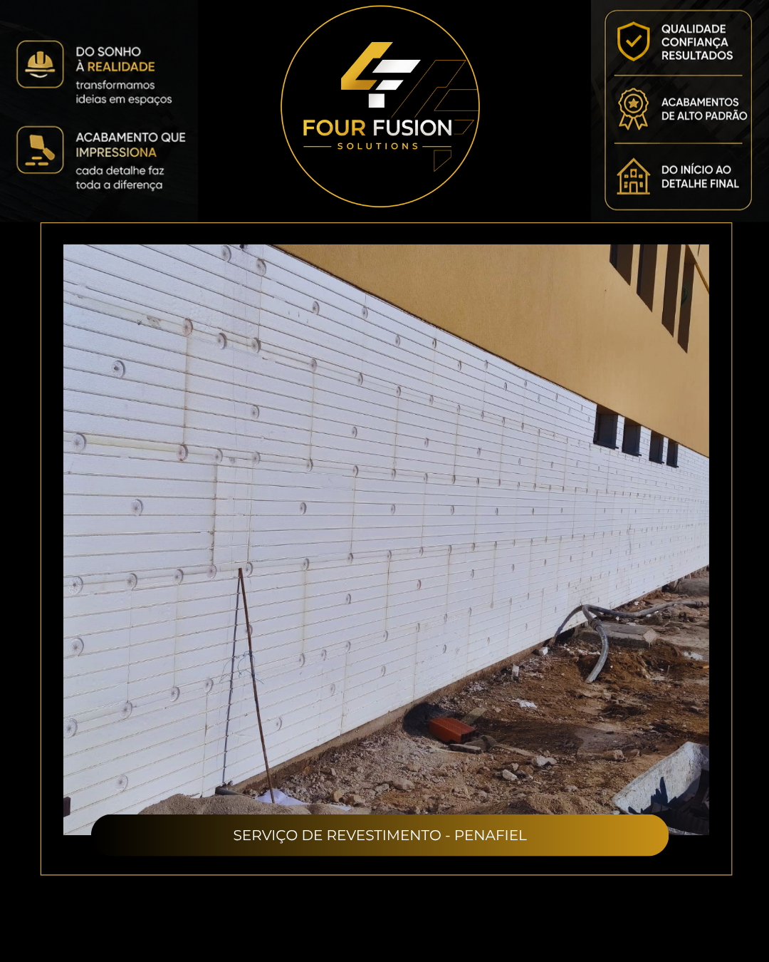 Four Fusion Solutions - Lousada - Construção de Parede Interior