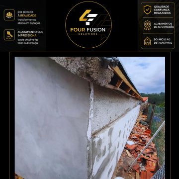 Four Fusion Solutions - Lousada - Reparação e Texturização de Paredes de Pladur