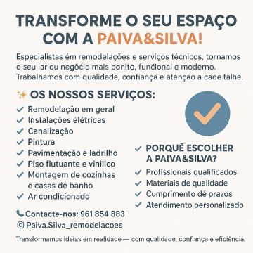 Paiva&Silva - Torres Vedras - Instalar Ar Condicionado