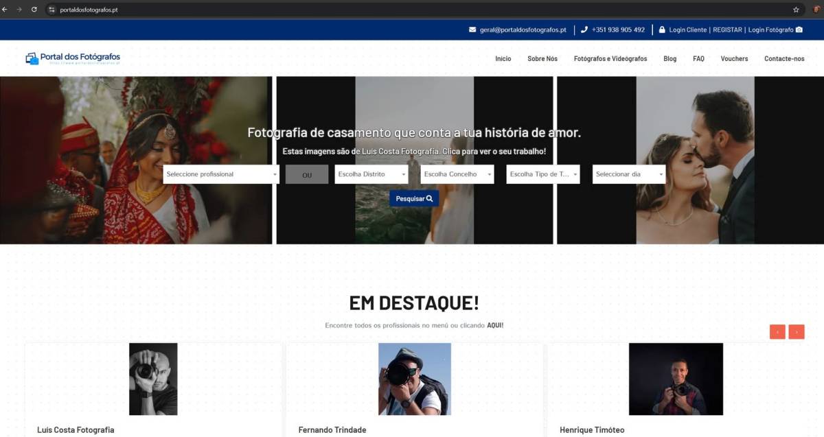 Portal dos Fotógrafos - Vila Franca de Xira - Fotografia Publicitária