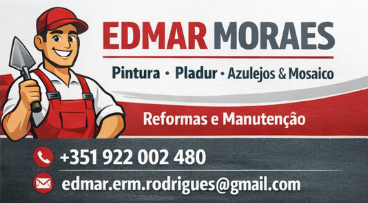 Edmar Moraes - Reformas e Manutenções - Torres Vedras - Contratista general
