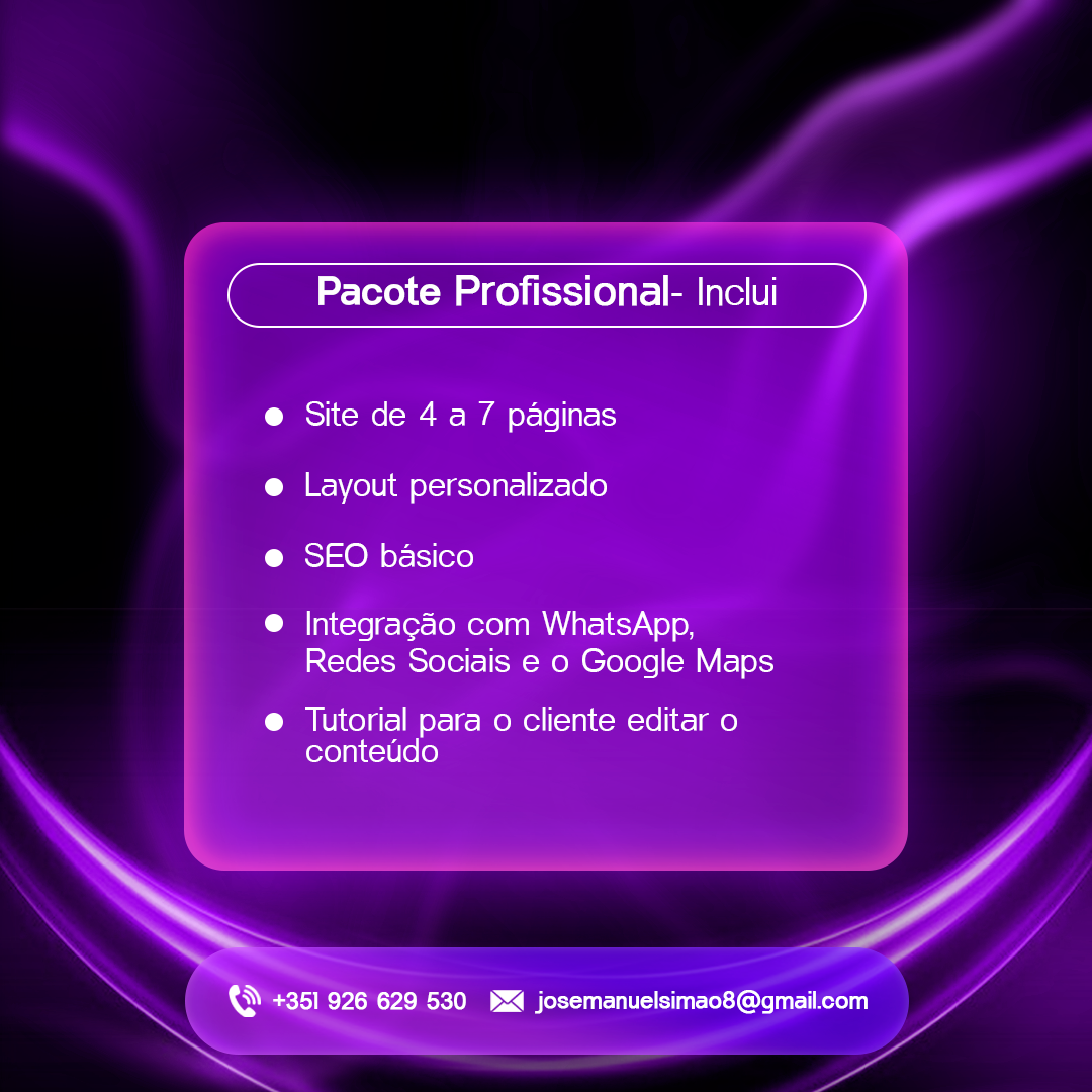 José Simão - Bragança - Conception de sites web