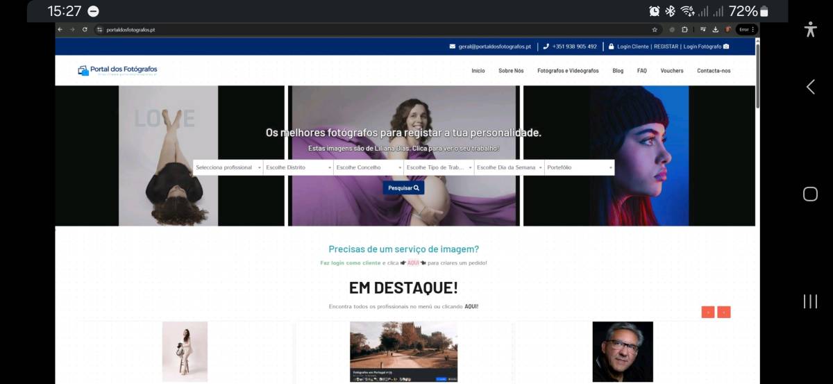 Portal dos Fotógrafos - Vila Franca de Xira - Fotógrafo