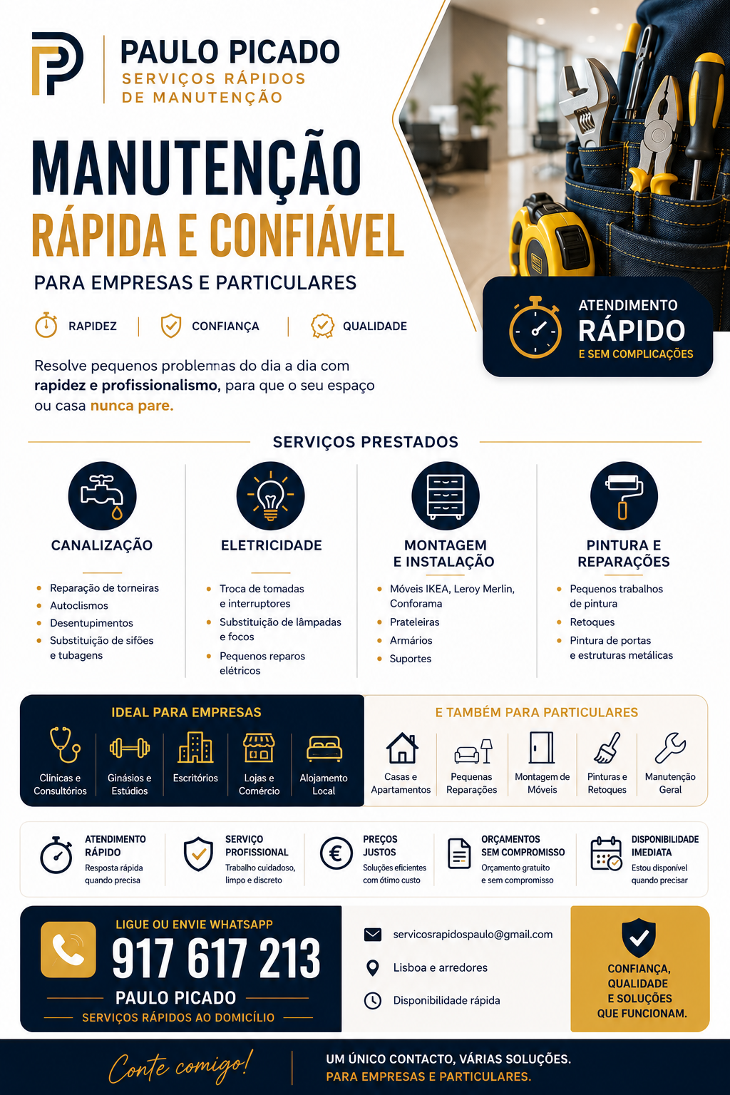 Paulo - Loures - Limpeza de Espaço Comercial