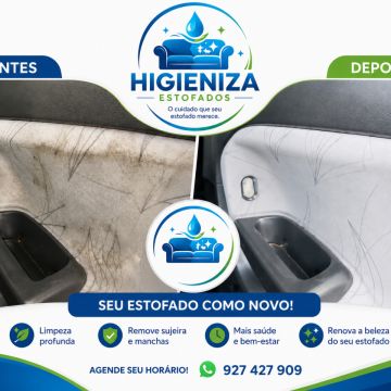 Higieniza Limpeza de Estofados - Faro - Grundreinigung oder Frühjahrsputz