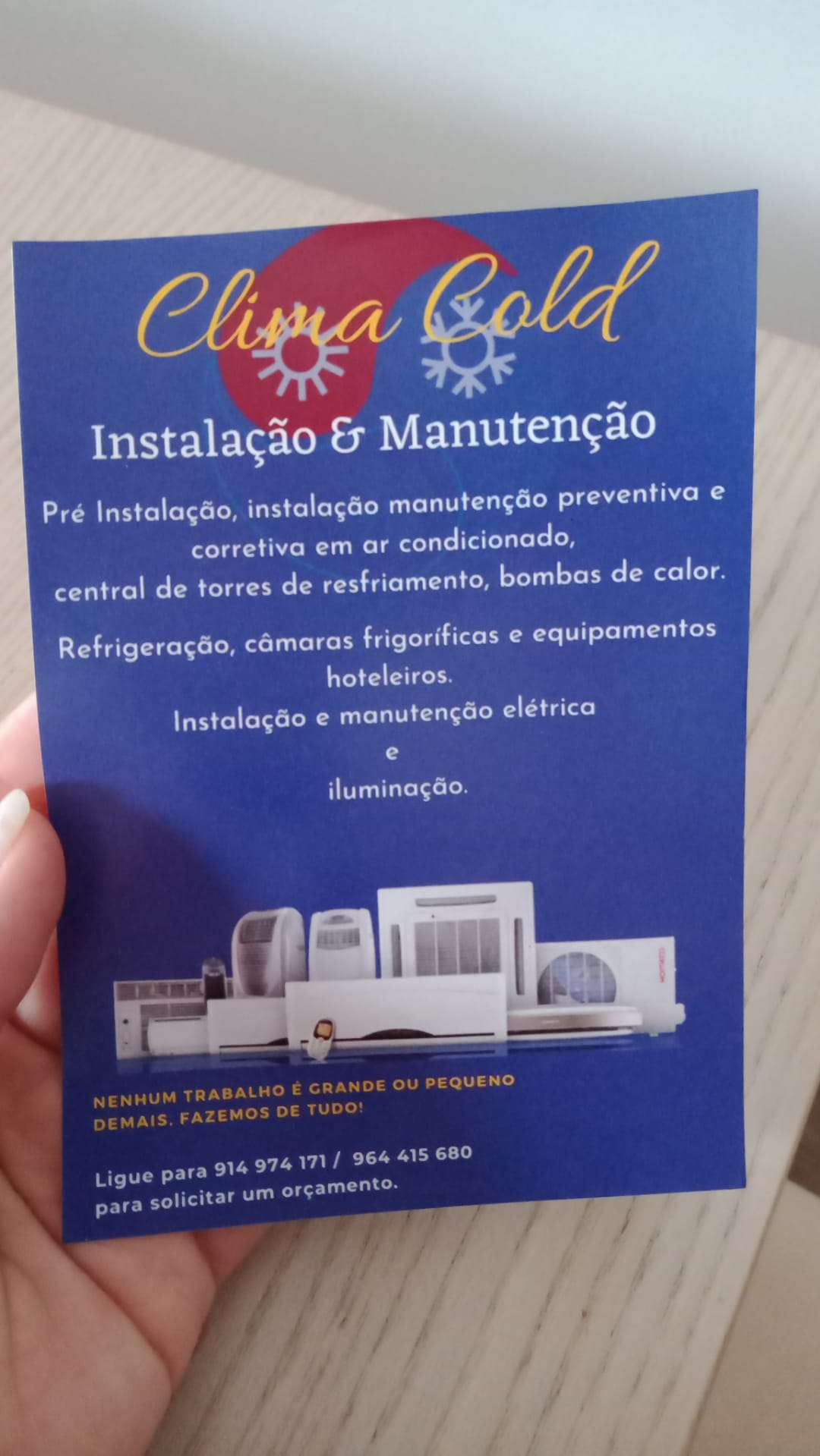 Clima Cold - Lisboa - Fan Installation