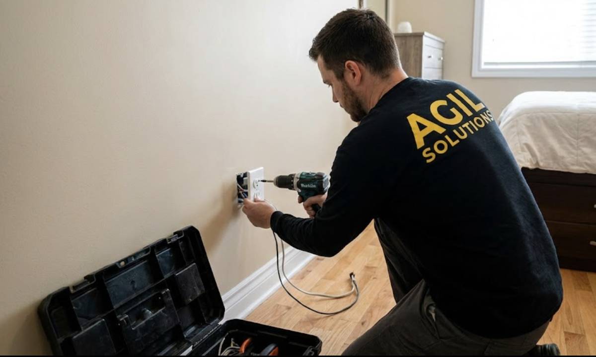 Ágil solutions - Portel - Instalação de Lâmpada