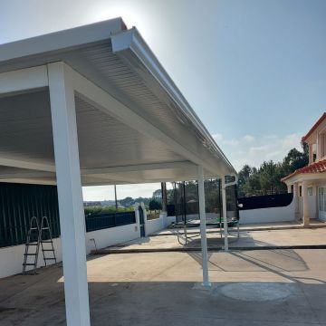 Metal Rainha Serralharia - Caldas da Rainha - Terrassenüberdachung montieren