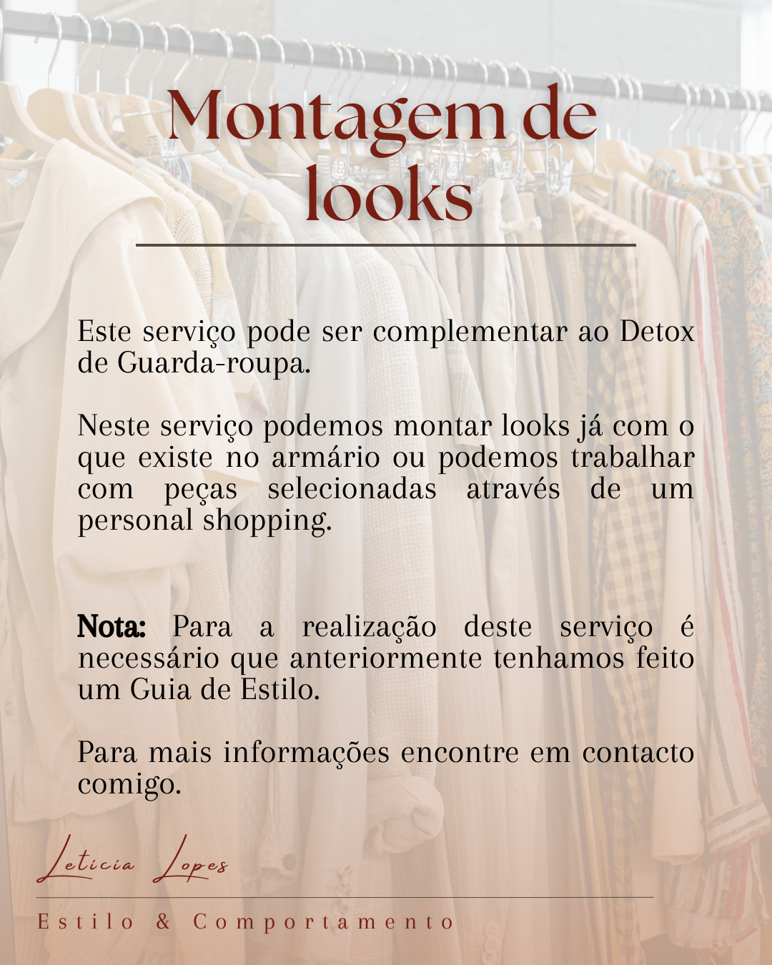 Letícia Lopes | Consultora de Imagem e Estilo - Sintra - Stilberatung