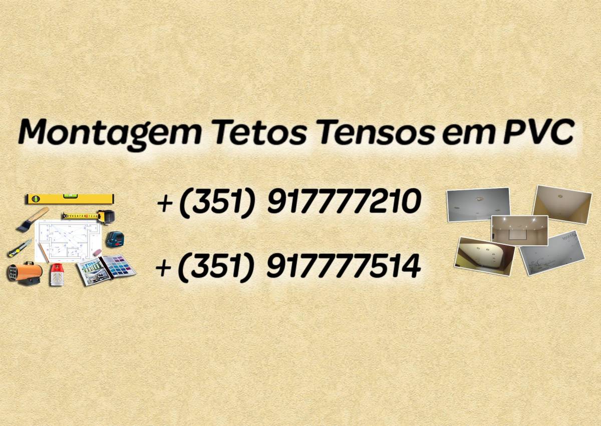 Teto Tenso em PVC - Sintra - Blocos de Vidro