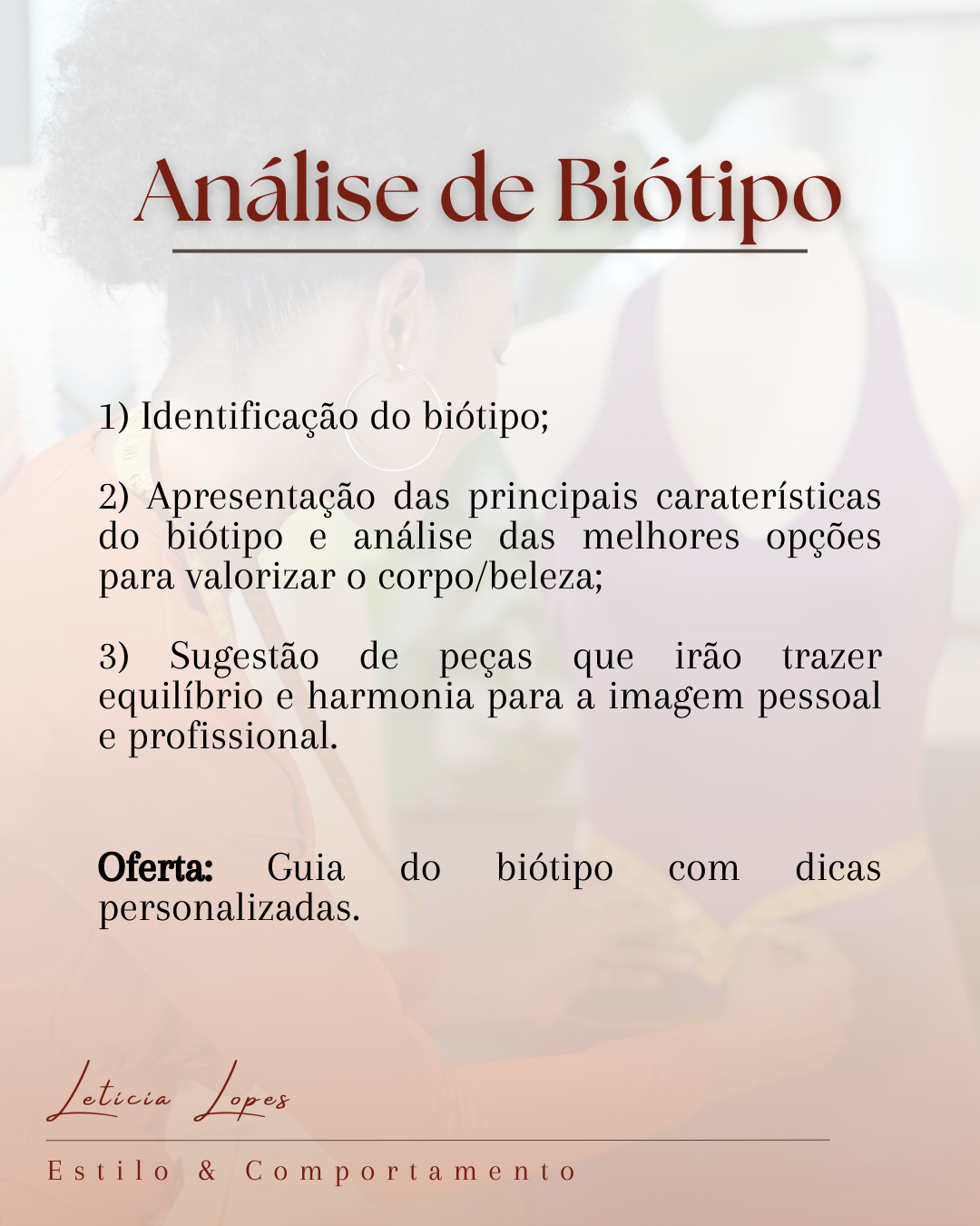 Letícia Lopes | Consultora de Imagem e Estilo - Sintra - Personal Shopper