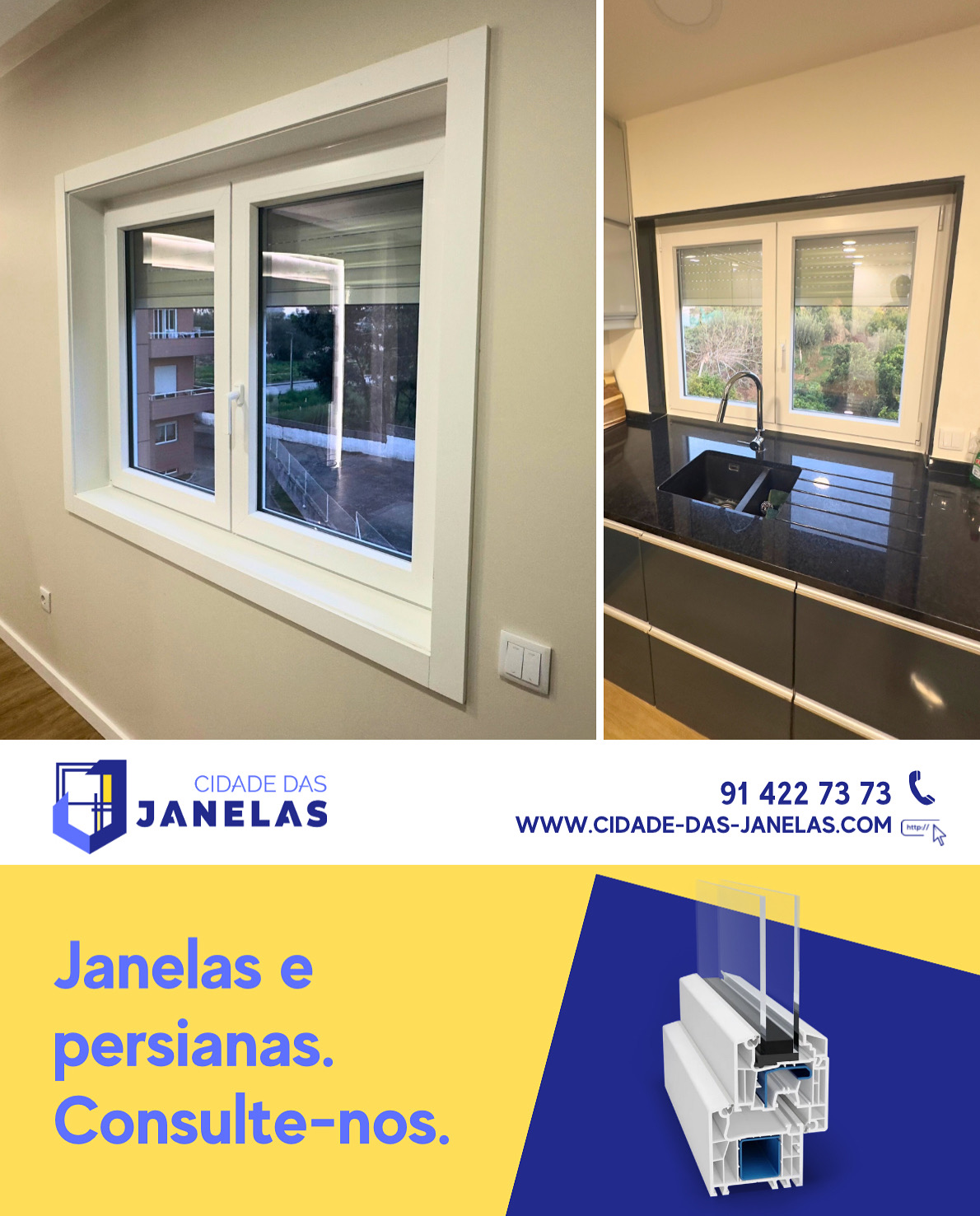 Cidade das Janelas - Vila Nova de Gaia - Instalação / Substituição de Cortinados