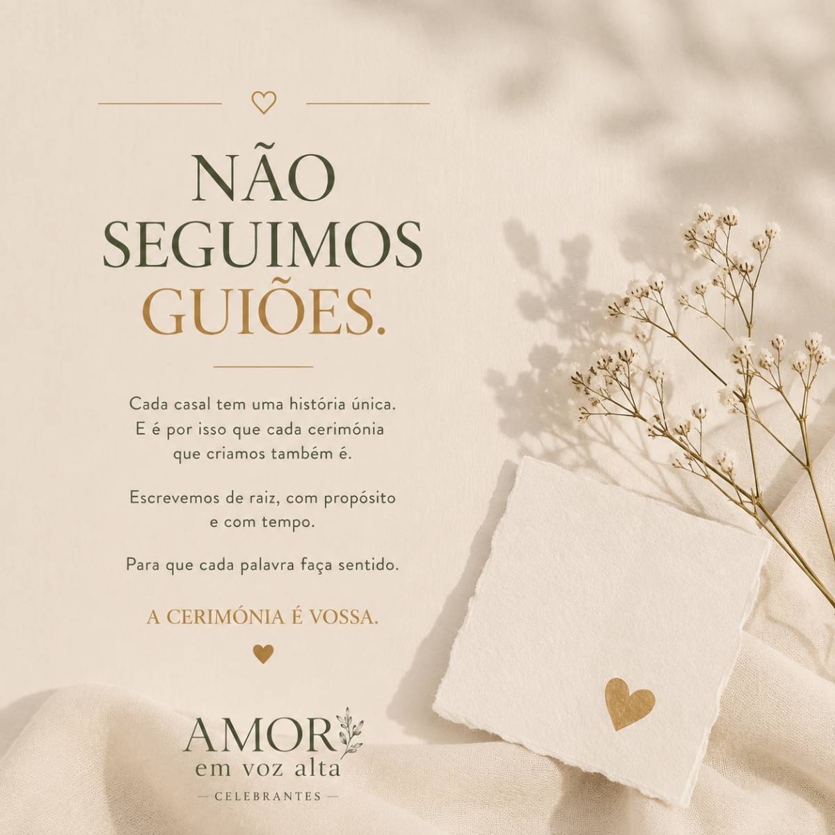 Amor em Voz Alta - Cascais - Oficiantes de bodas