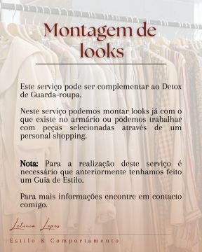 Letícia Lopes | Consultora de Imagem e Estilo - Sintra - Stilberatung