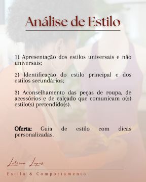 Letícia Lopes | Consultora de Imagem e Estilo - Sintra - Stilberatung