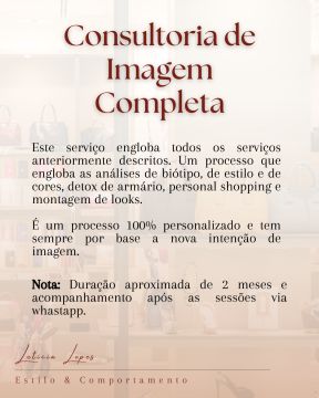 Letícia Lopes | Consultora de Imagem e Estilo - Sintra - Stilberatung