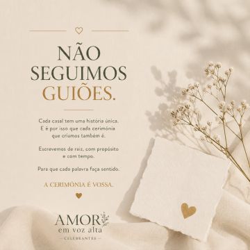 Amor em Voz Alta - Cascais - Oficiantes de bodas