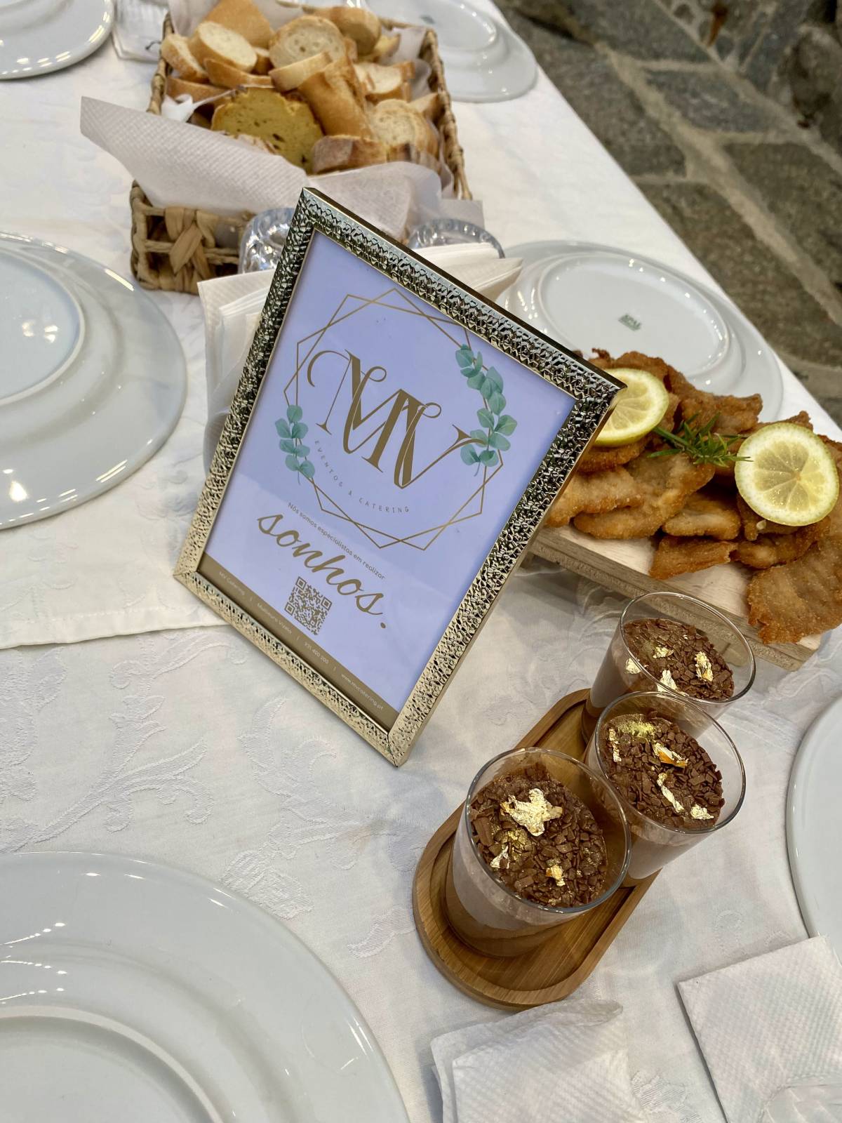 MV Catering - Vizela - Organização de Festa de Chá Revelação