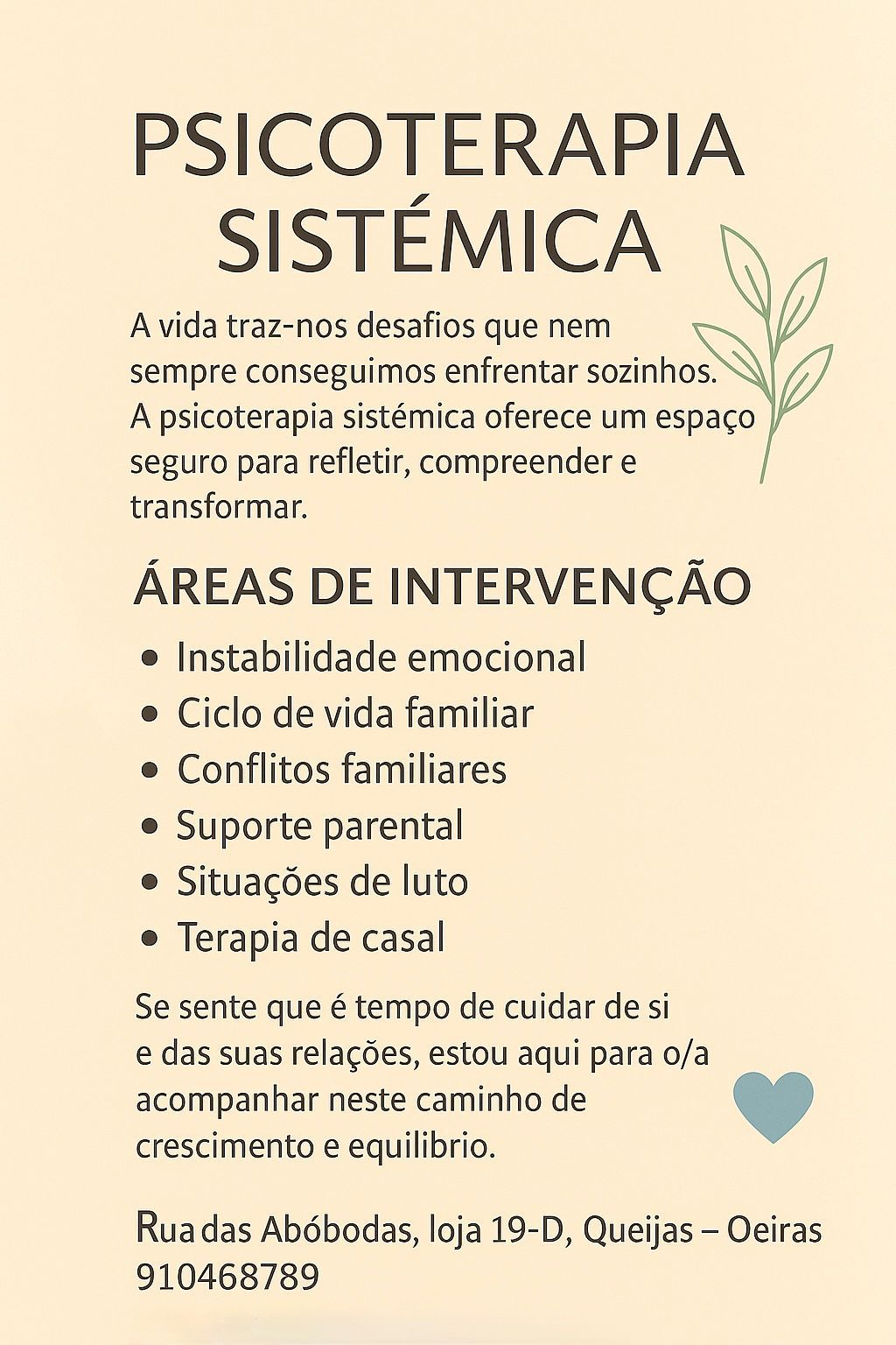 Dra Cristina Motta Veiga - Oeiras - Aconselhamento Matrimonial