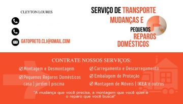 Gato Preto - Transportes, Mudanças e Pequenos Reparos Domésticos - Póvoa de Varzim - Mudança de Longa Distância