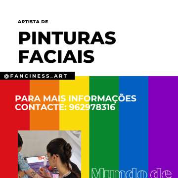 Fancinessart - Amadora - Animação - Pinturas Faciais e Corporais