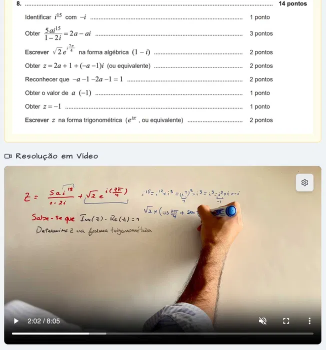Matemática A — Programa Completo até ao Exame Nacional - Porto - Abiturvorbereitung