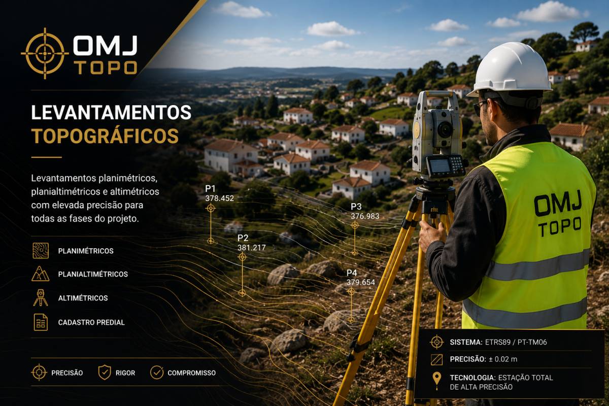 OMJ TOPO - Montijo - Topographie