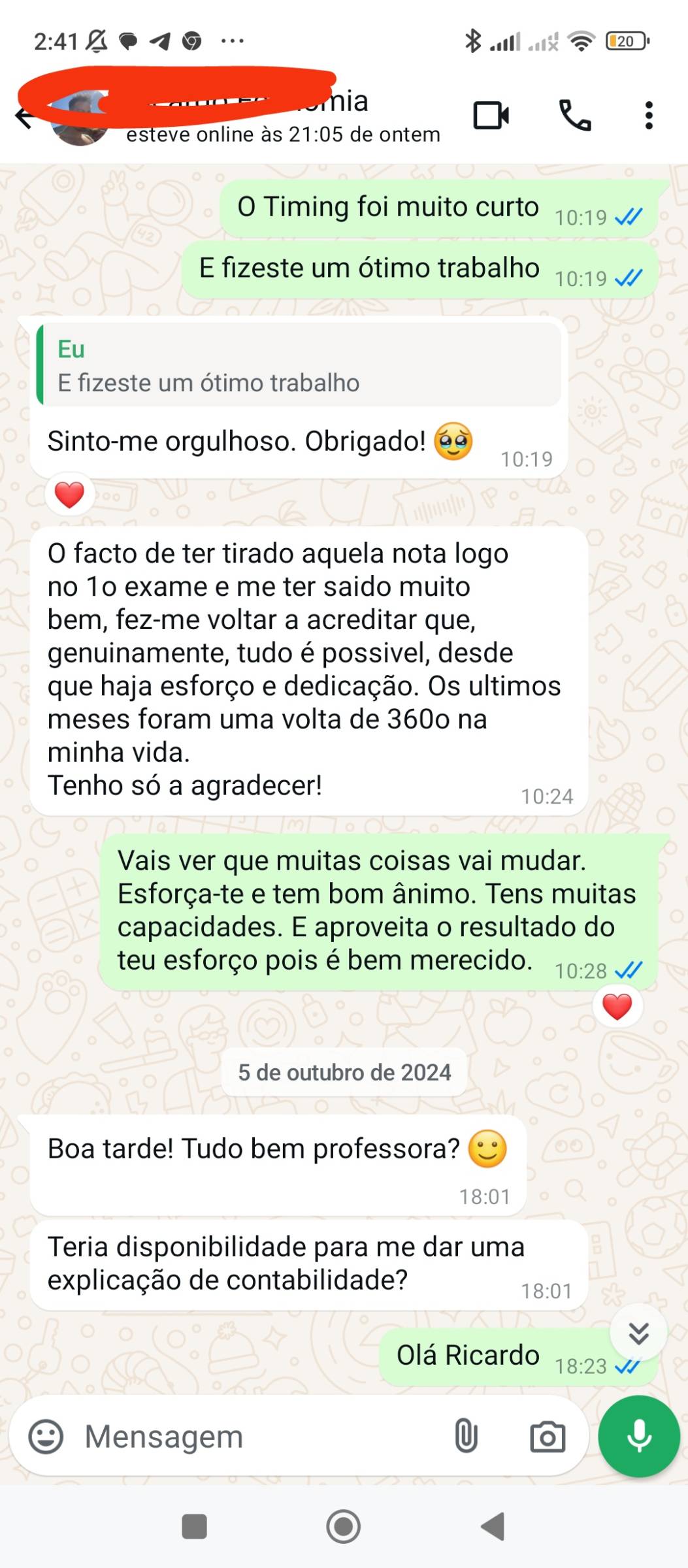 Explicações de Economia e Preparação para exame nacional - Vila Nova de Famalicão - Contabilidade
