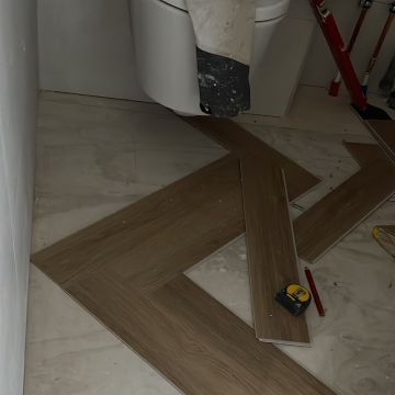 Ronaldo remodelação - Portimão - Instalación de suelos de baldosas o piedras