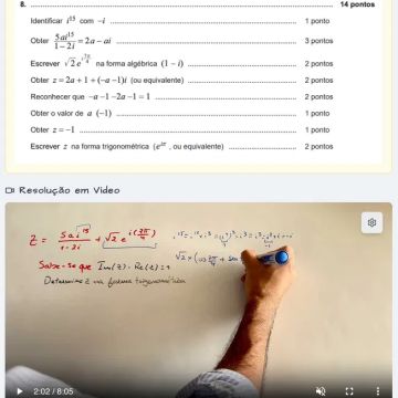 Matemática A — Programa Completo até ao Exame Nacional - Porto - Abiturvorbereitung