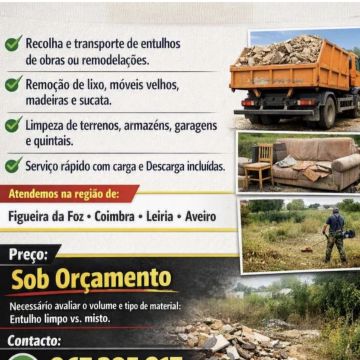 Manuel & Pedro 🙏✍️☔🌝🛠️📝🗑️ - Vila Nova de Famalicão - Limpeza a Fundo