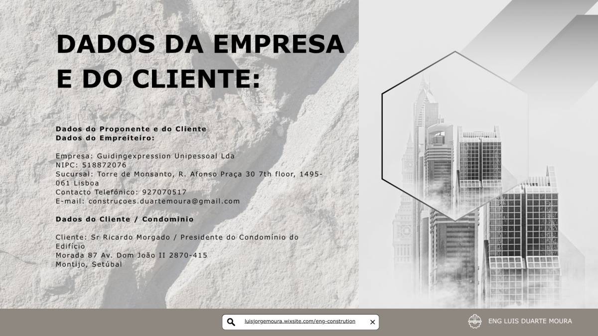 Engeniiring & Constrution - Designação Comercial-Guidingexpression Unipessoal - Almada - Servicios de demolición