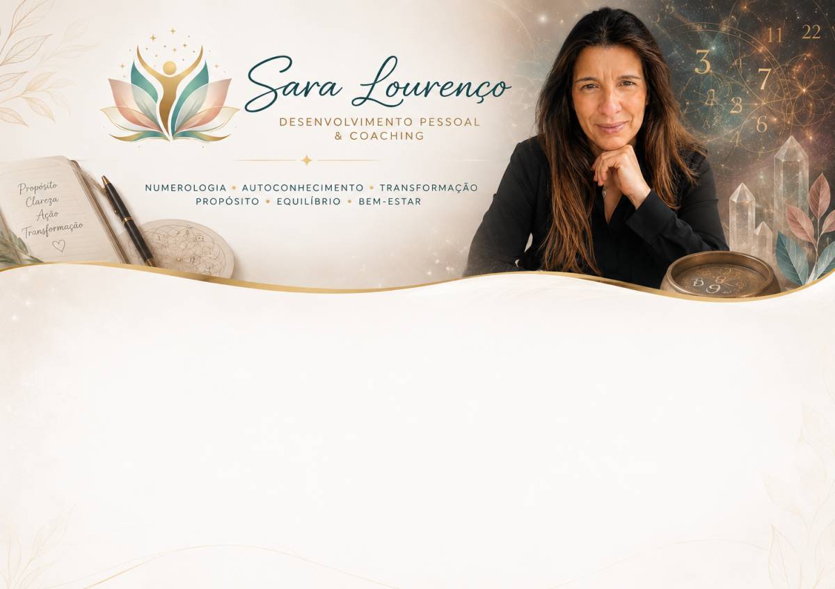 Sara Lourenço - Numeróloga e Coach de Desenvolvimento Pessoal - Mafra - Coaching de Bem-estar