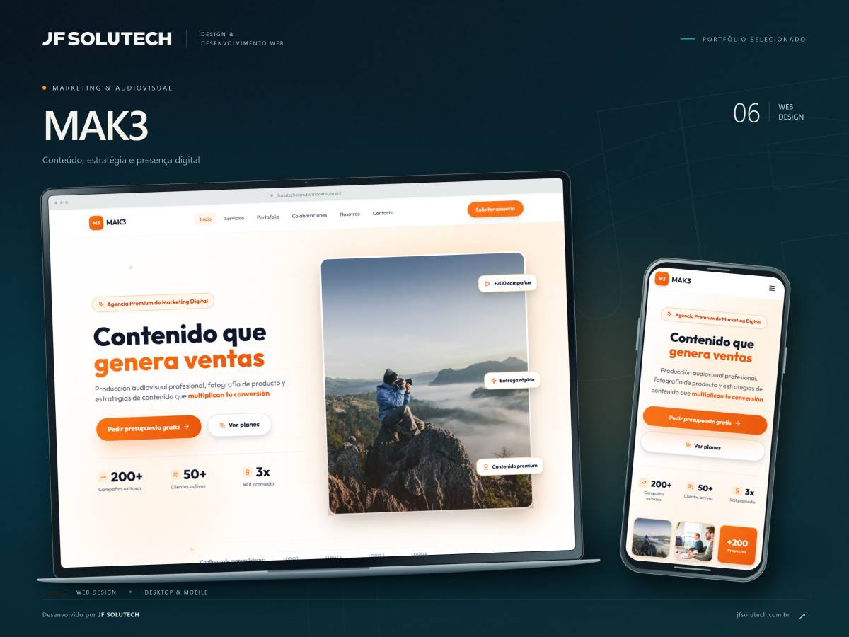 JF SOLUTECH - Porto - Servicios de soporte de redes