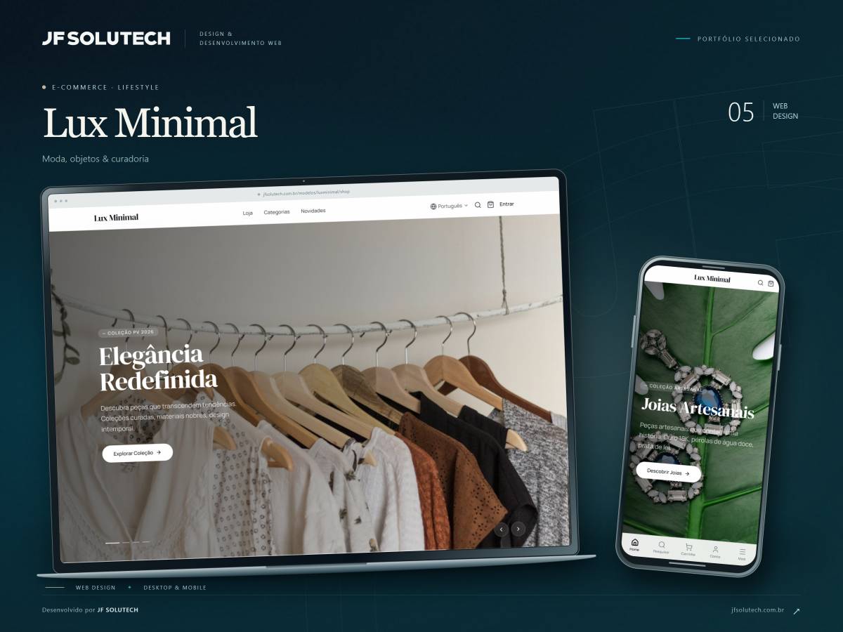 JF SOLUTECH - Porto - Diseño y desarrollo web