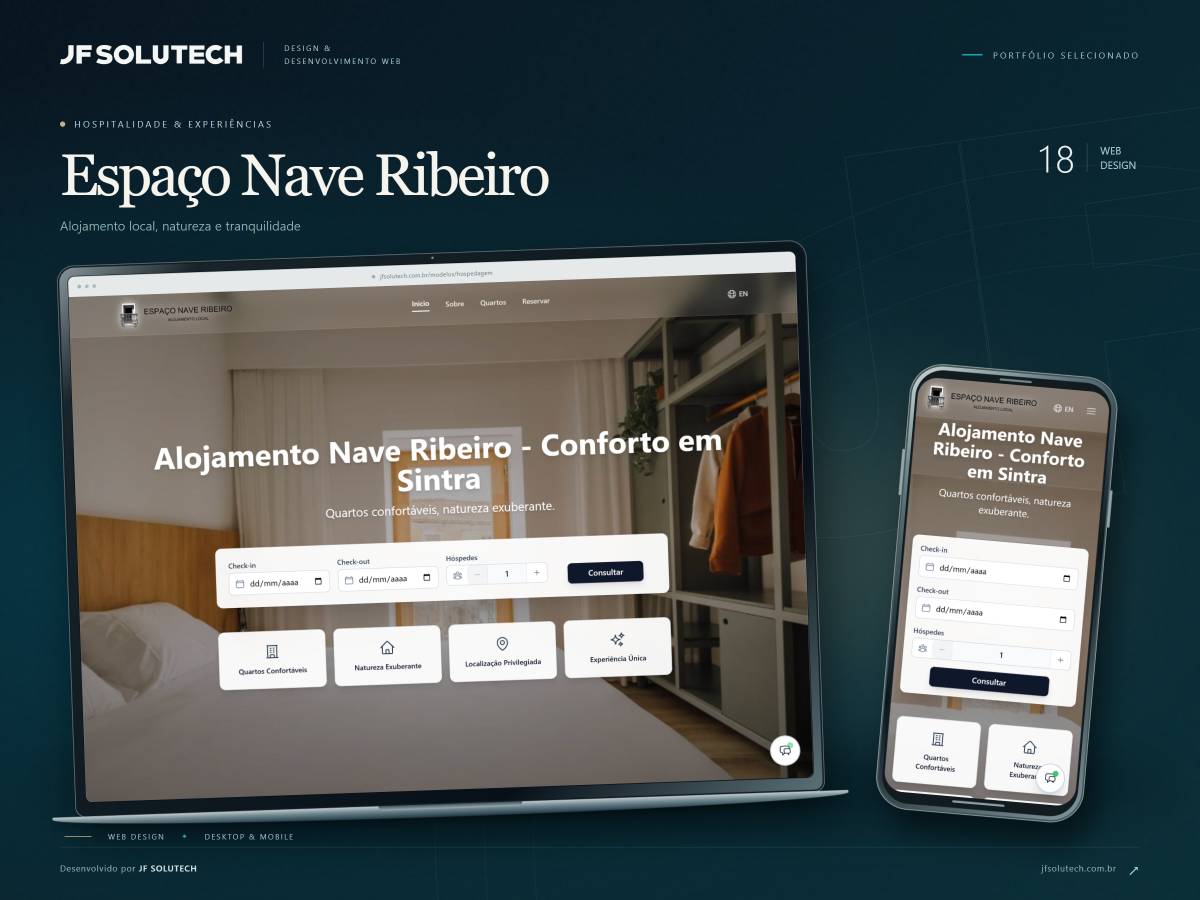 JF SOLUTECH - Porto - Hospedaje de webs
