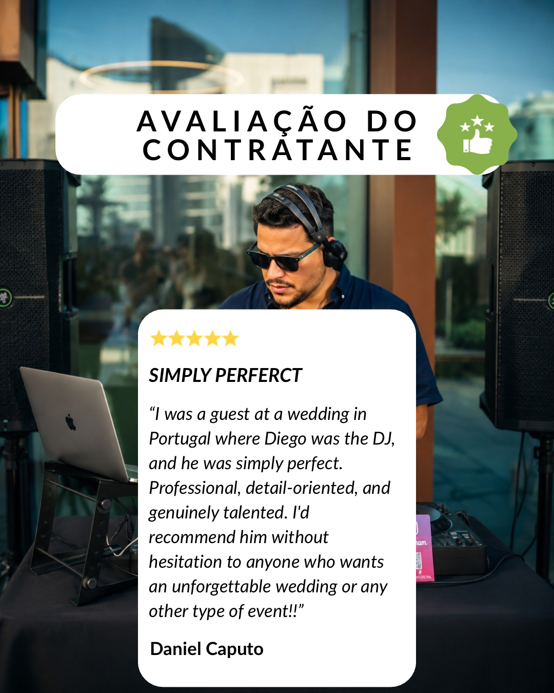 DJ Diego Moreira - Lourinhã - Wedding Planning