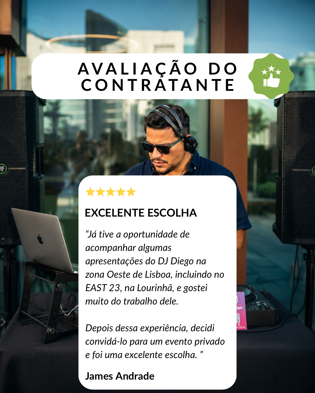 DJ Diego Moreira - Lourinhã - Wedding MC Services