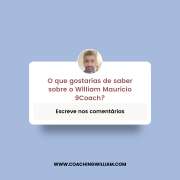 William Maurício 9Coach - Viseu - Coaching de Bem-estar