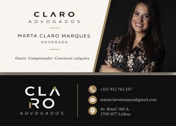 Marta Claro Marques - Lisboa - Abogados inmobiliarios