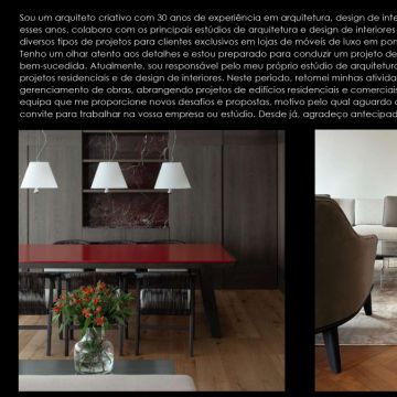 Arquiteto e Interior Designer Ricardo Lecot - Lisboa - Architectural Services